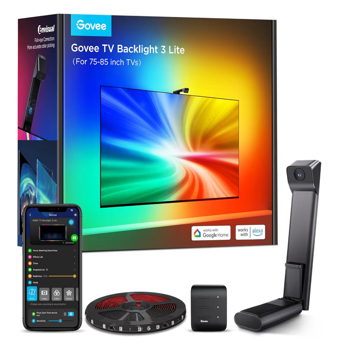 Luces led para TV Govee T3 Lite con Retroiluminación
