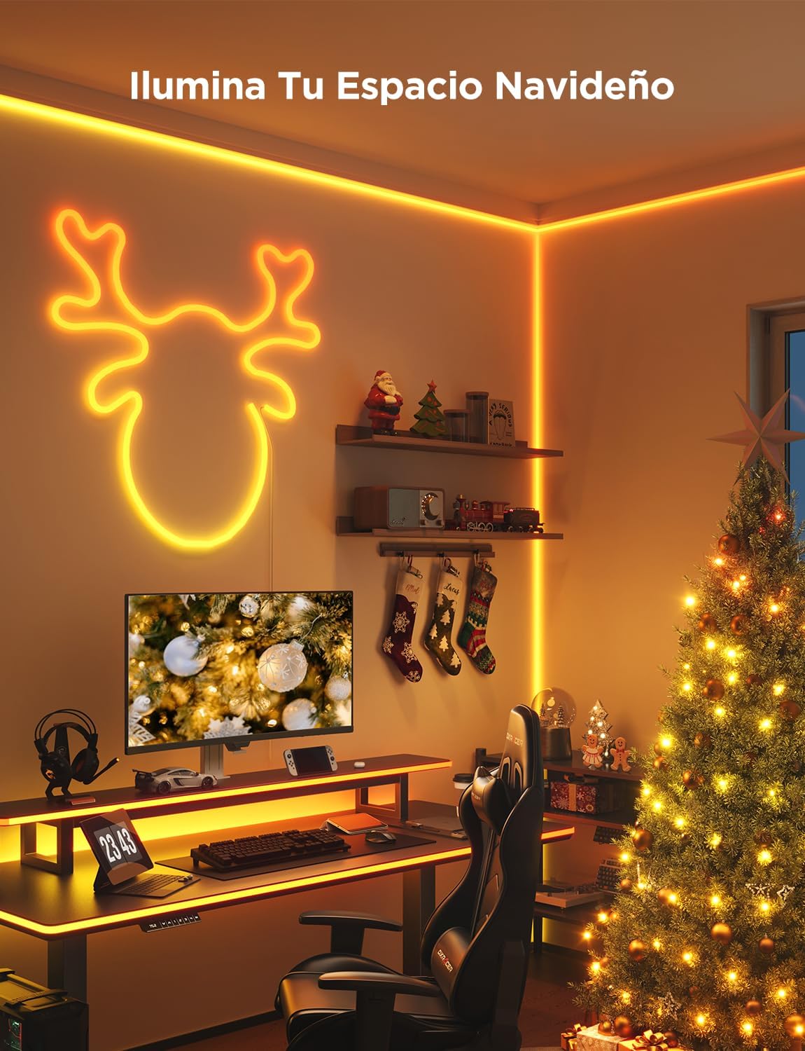 Tira led estilo Neon Govee para esquinas