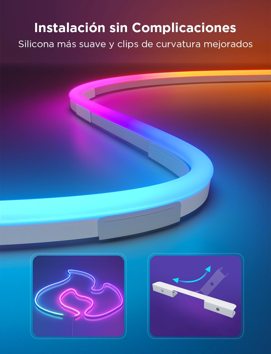 Tira de luces Led Estilo Neon Govee Rope 2