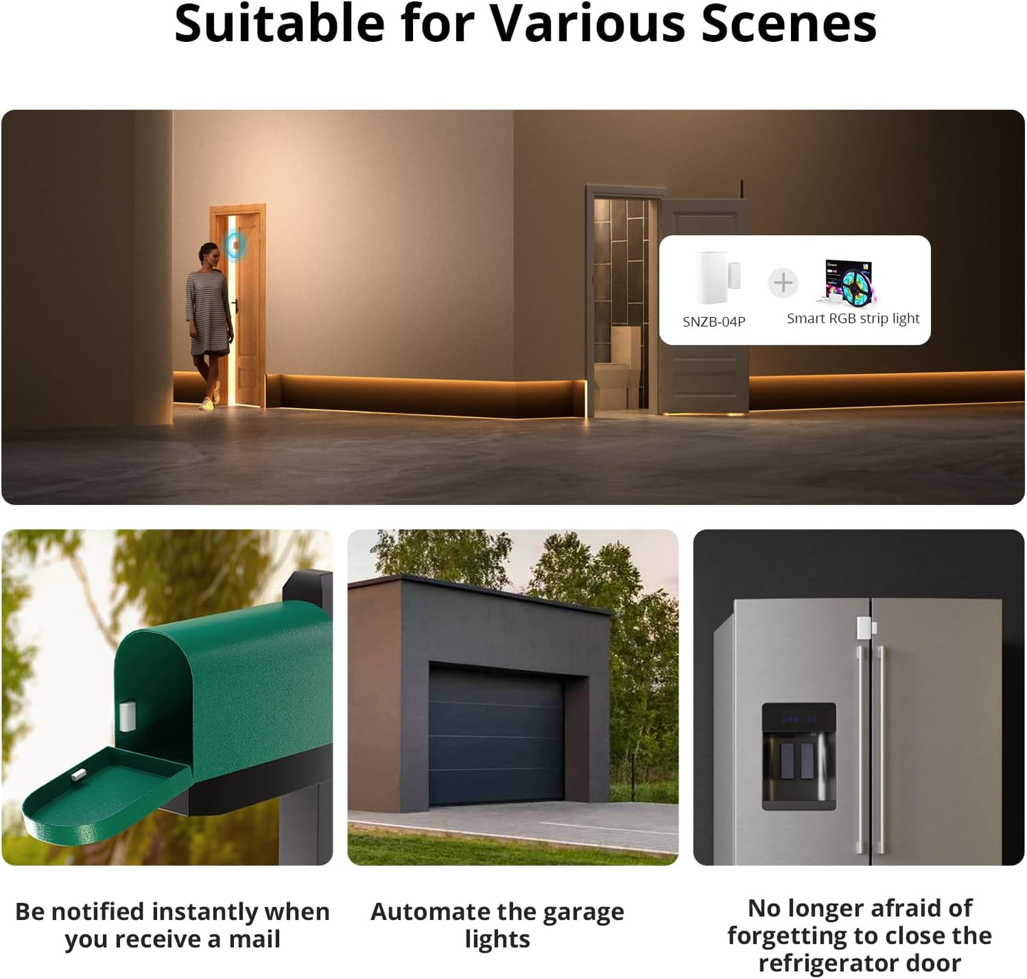 Sensor de Puerta/Ventana Sonoff Zigbee SNZB-03P