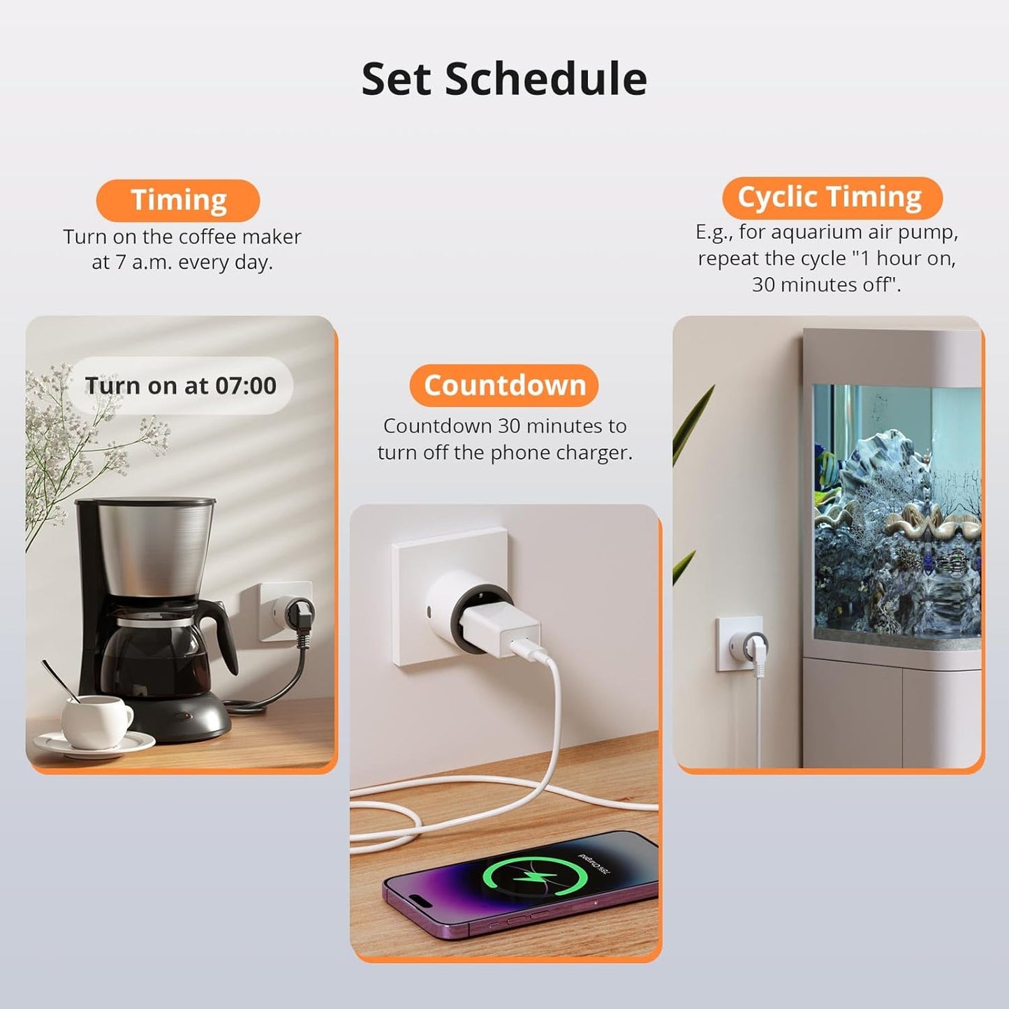 Enchufe inteligente Sonoff S60TPF Wifi