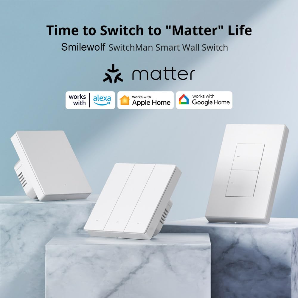 Interruptor de Pared Inteligente Sonoff M5 Wifi Matter