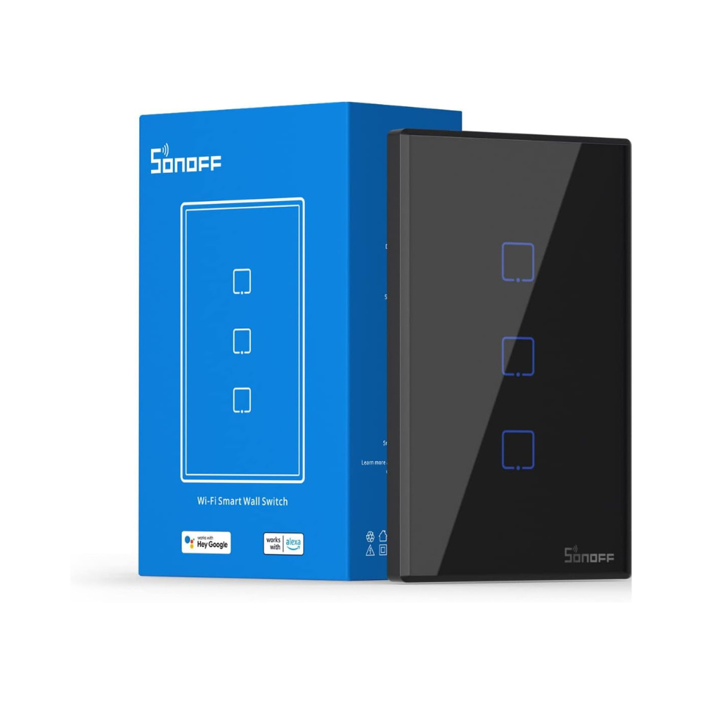 Interruptor de Pared Inteligente Sonoff T3