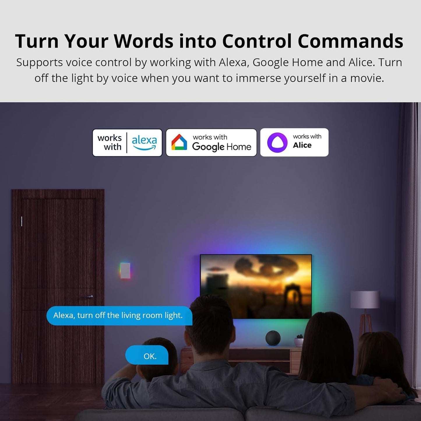 Interruptor de Pared Inteligente Sonoff Tx Ultimate T5 Wifi