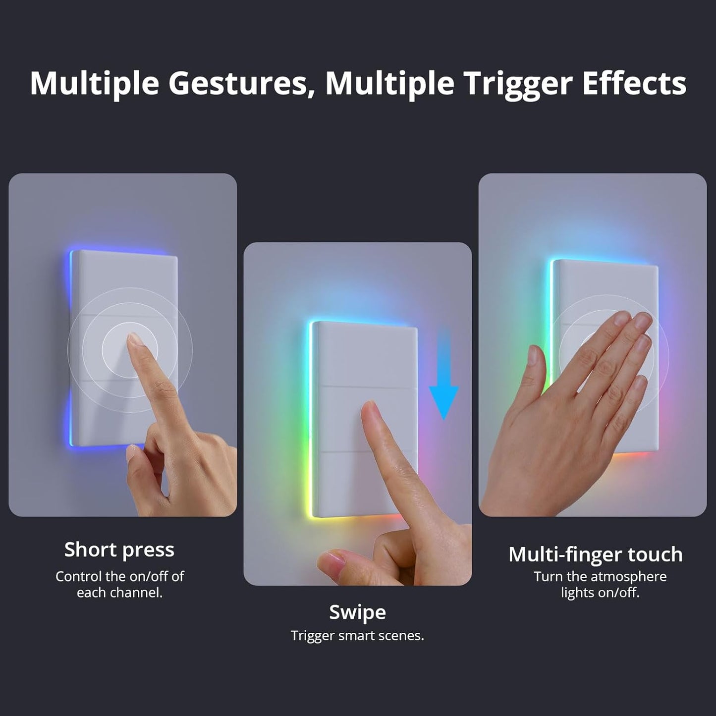 Interruptor de Pared Inteligente Sonoff Tx Ultimate T5 Wifi