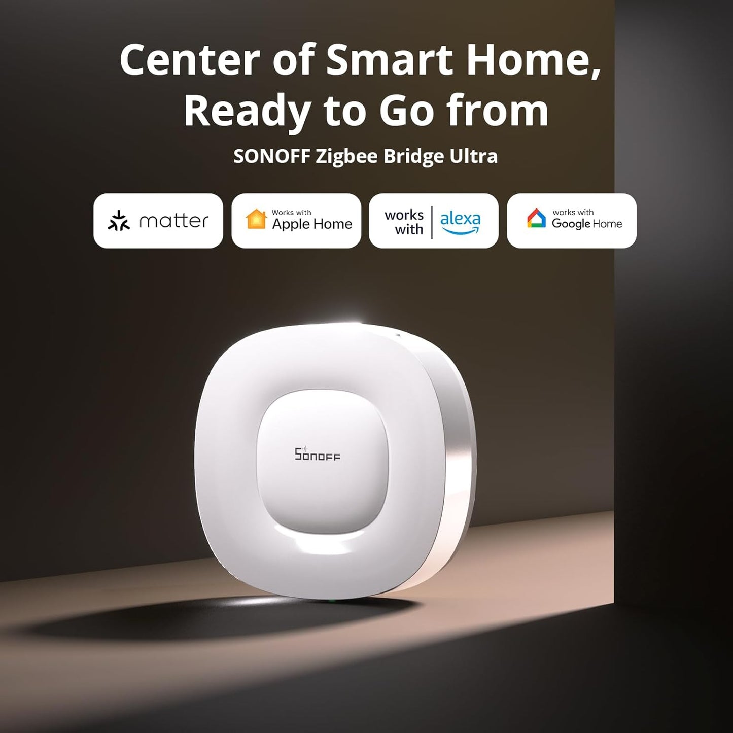 Hub inteligente Zigbee Bridge Ultra Sonoff Matter