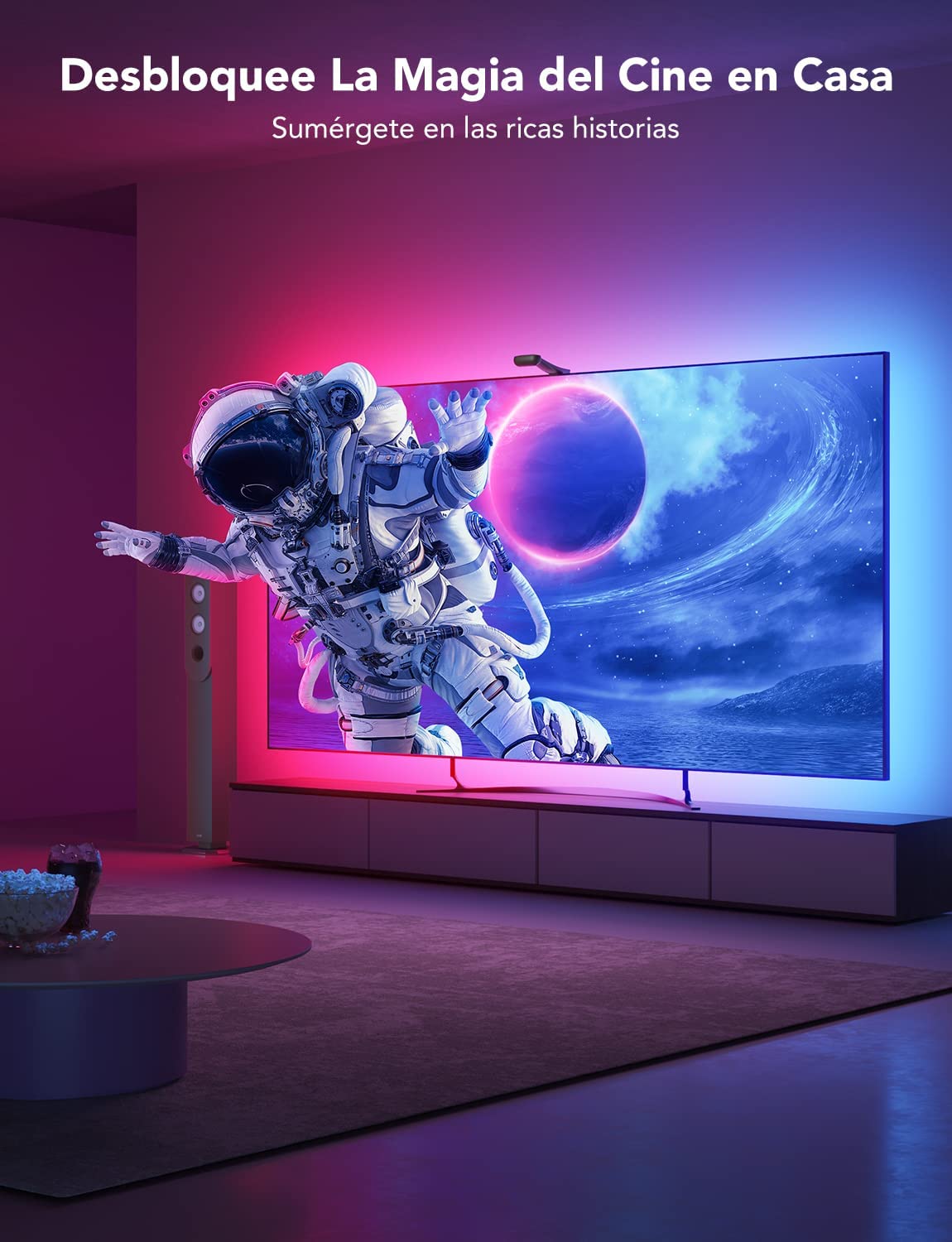 Govee Envisual T2 Tira Led Ambilight Tv Con Cámara Dual