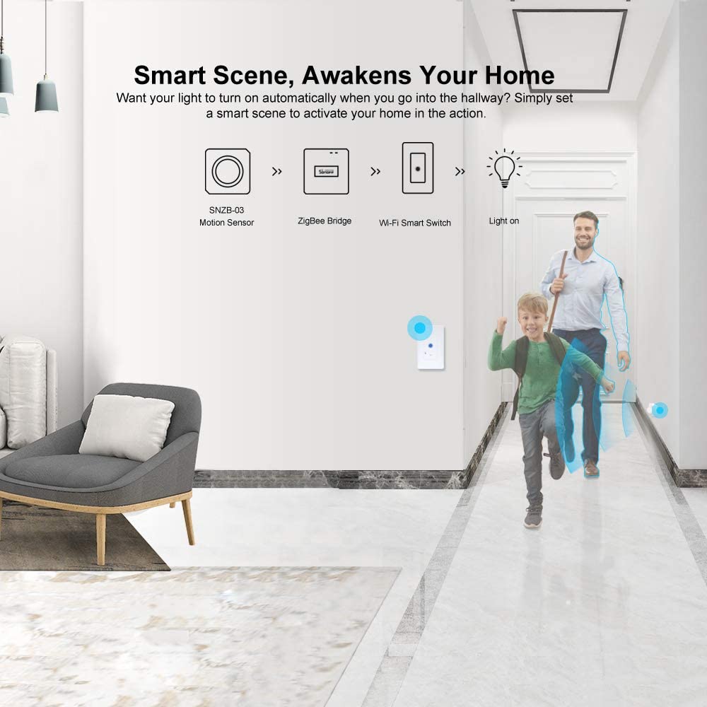 Sonoff Snzb-03 - Sensor De Movimiento Zigbee
