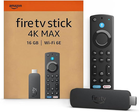Amazon Fire TV Stick 4K Max 16GB (Última generación) compatible con Alexa