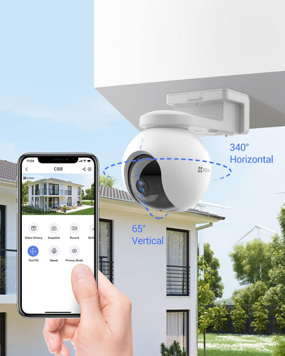 Cámara de Seguridad Ezviz CB8 Wifi 2K 3mp