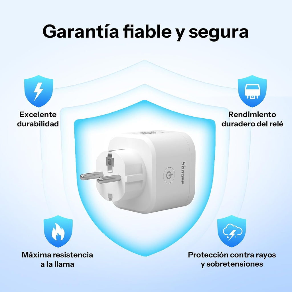 Enchufe inteligente Sonoff iPlug Gen2 S61s Type F Matter Wifi