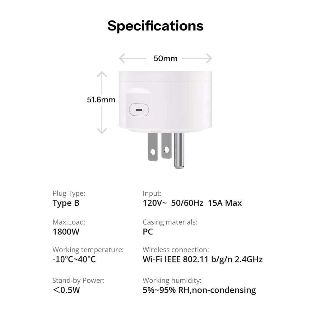 Enchufe inteligente Gen2 Sonoff S41s Matter