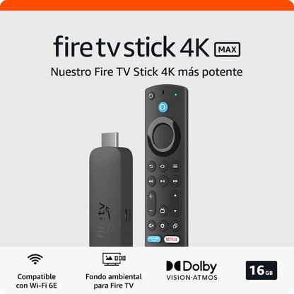 Convertidor A Smart Tv Amazon Fire Tv Stick 4k Max Alexa 2da Gen