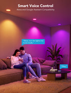 Downlight empotrable de 4" Pack x2 Govee RGBWW Wifi + Bluethooth