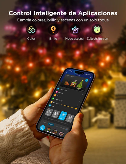 Luces de Navidad inteligentes Govee de 20 metros