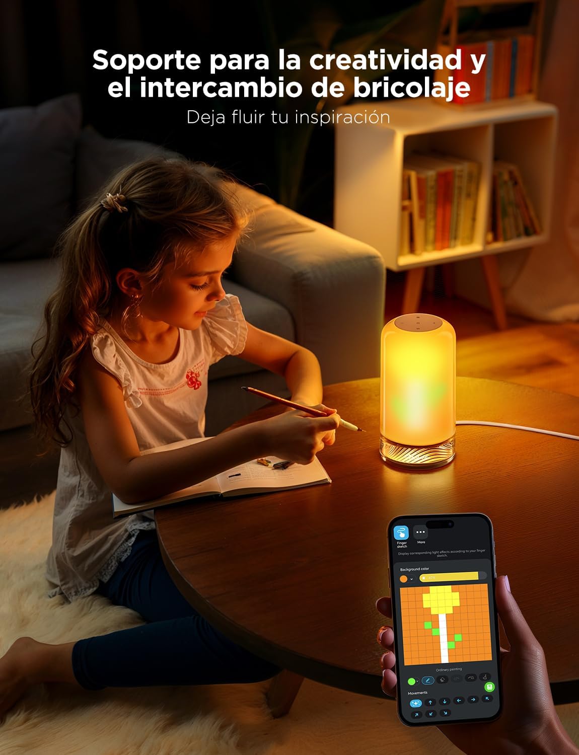 Lámpara de mesa 2 inteligente Govee  RGBIC