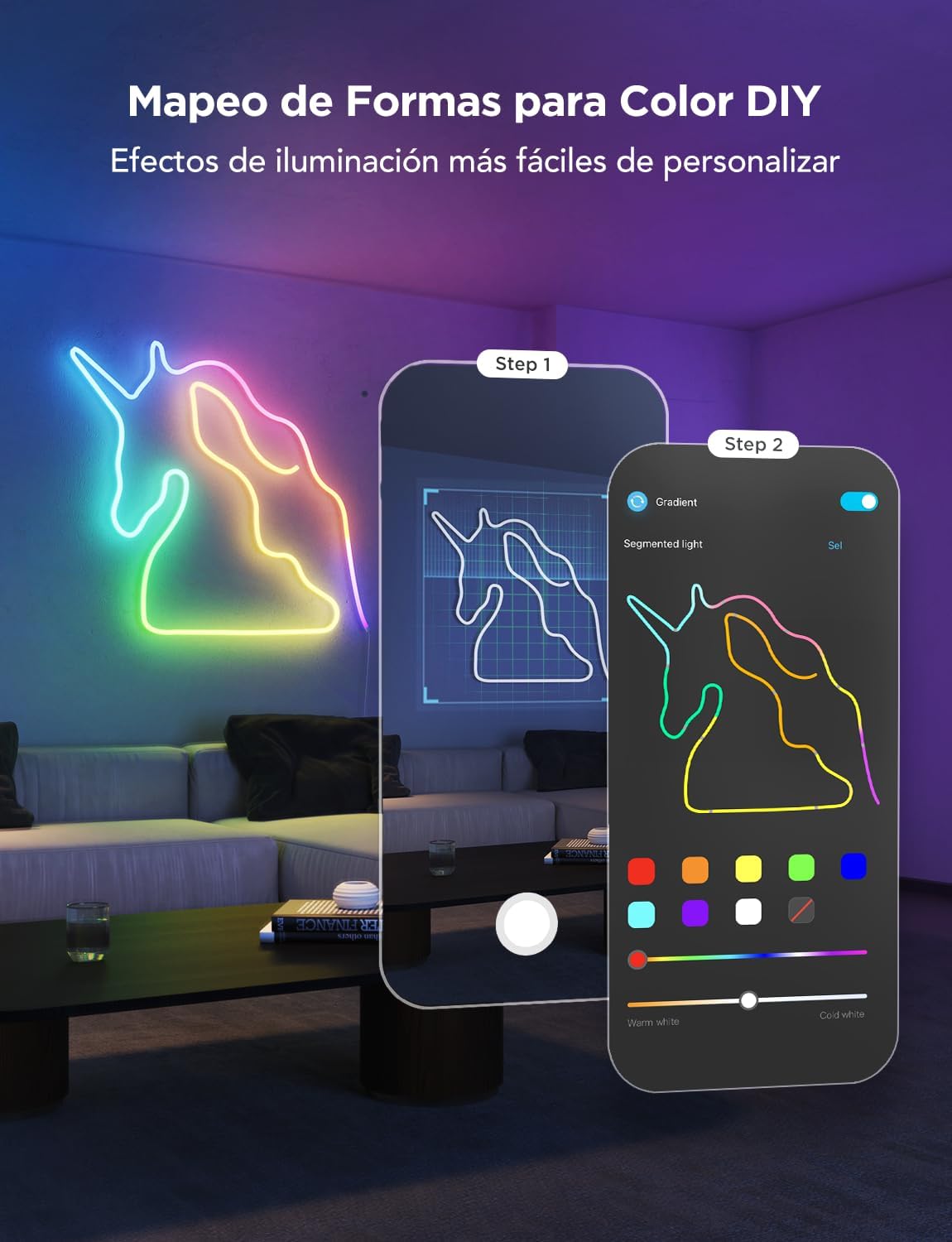 Tira de luces Led Estilo Neon Govee Rope 2