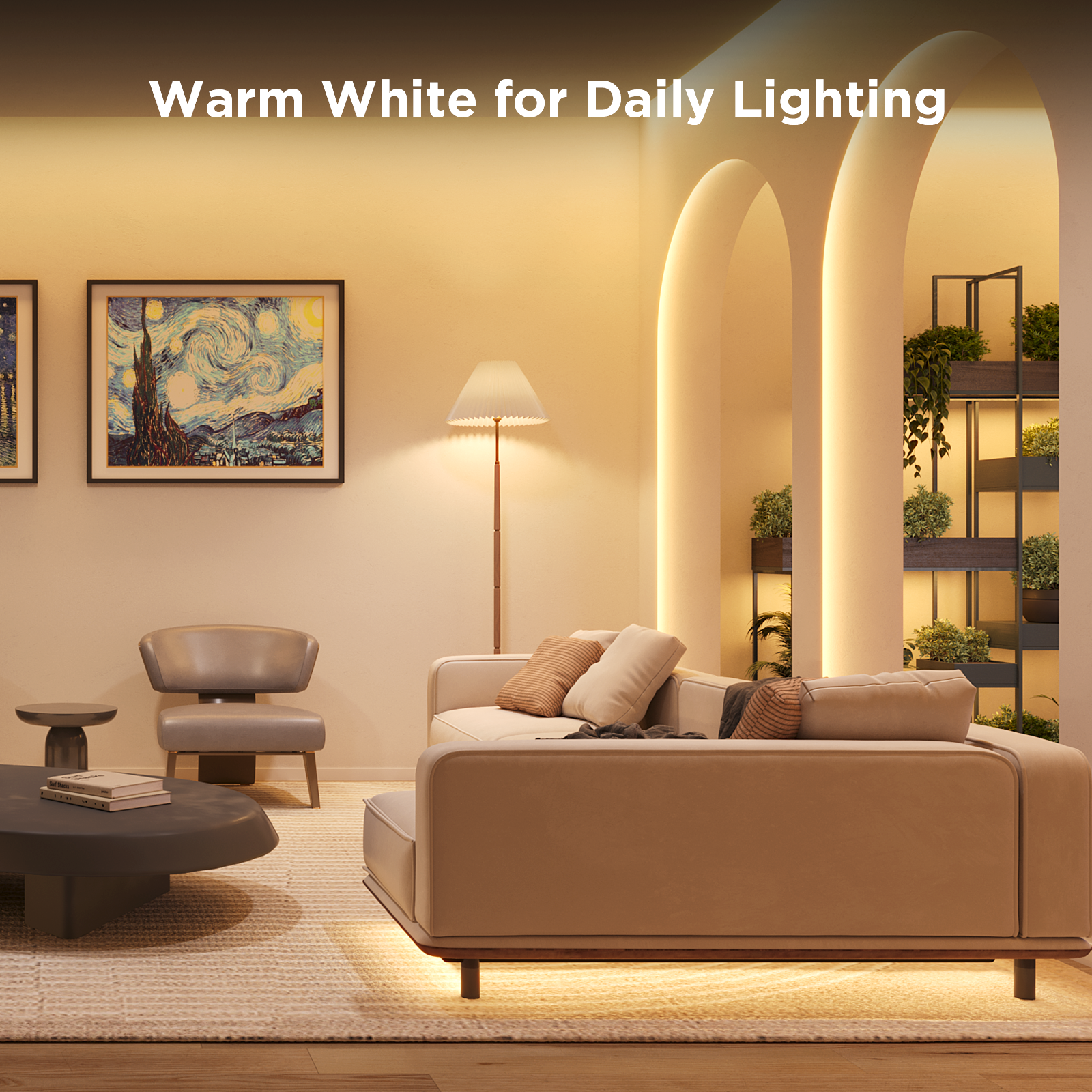 Tira de Luces Led Govee RGBIC S con revestimiento protector | Matter