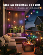 Guirnalda de luces transparentes Govee RGBWIC