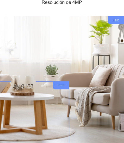 Cámara De Seguridad Ezviz H6c Pro Wifi 2k+ 4mp