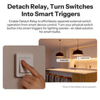 Interruptor Inteligente WiFi SONOFF MINI DUO de 2 Canales con Matter | MINI-2GS