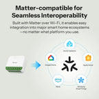 Interruptor Inteligente WiFi SONOFF MINI DUO de 2 Canales con Matter | MINI-2GS
