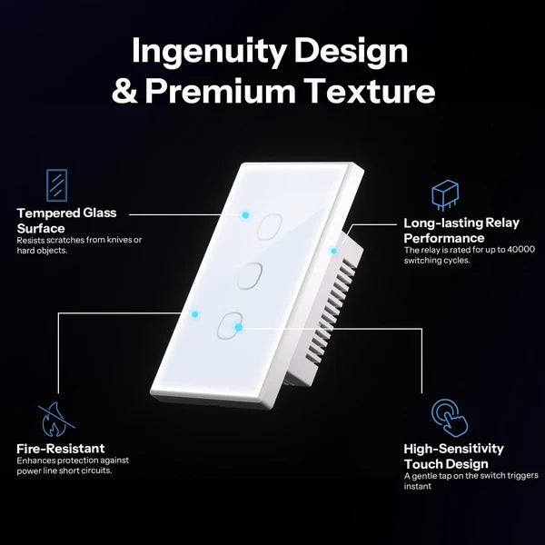 Interruptor Inteligente Sonoff TX Gen 2 - T6
