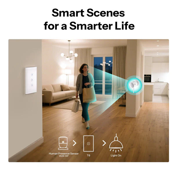 Interruptor Inteligente Sonoff TX Gen 2 - T6