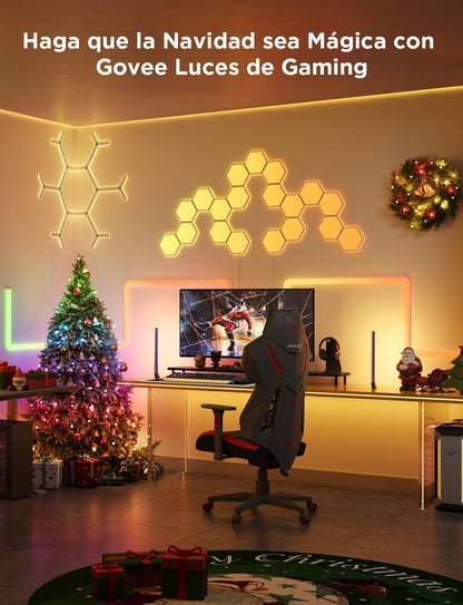 Barras Luminosas y Tira LED para Monitor de 27-34” - Kit AI GAMING BOX Govee