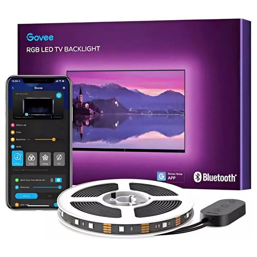 Luces Led RGB Govee Bluetooth para TVs de 46 a 60 pulgadas