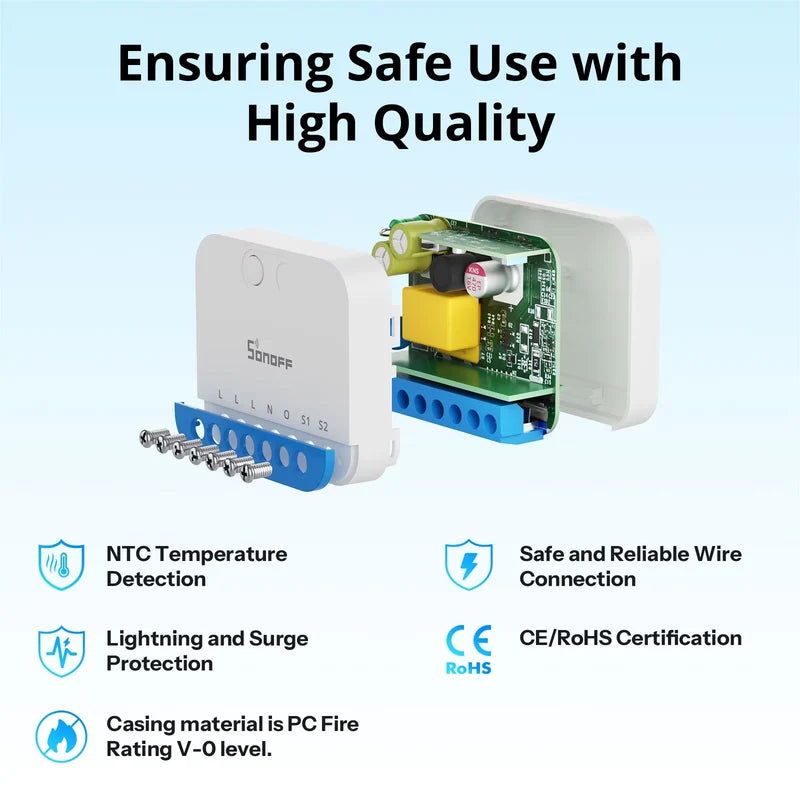 Interruptor Dimmer Zigbee SONOFF MINI-ZBDIM | Atenuador Inteligente