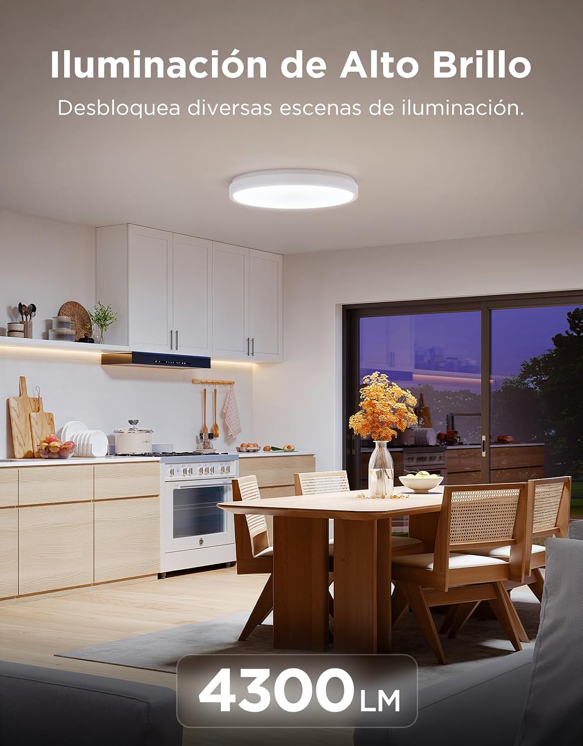 Plafón led inteligente redondo PRO Govee RGBIC