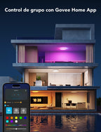Plafón led inteligente redondo 1S Govee RGBIC