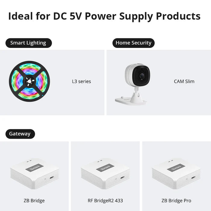 Adaptador SONOFF DC 5V / 2A