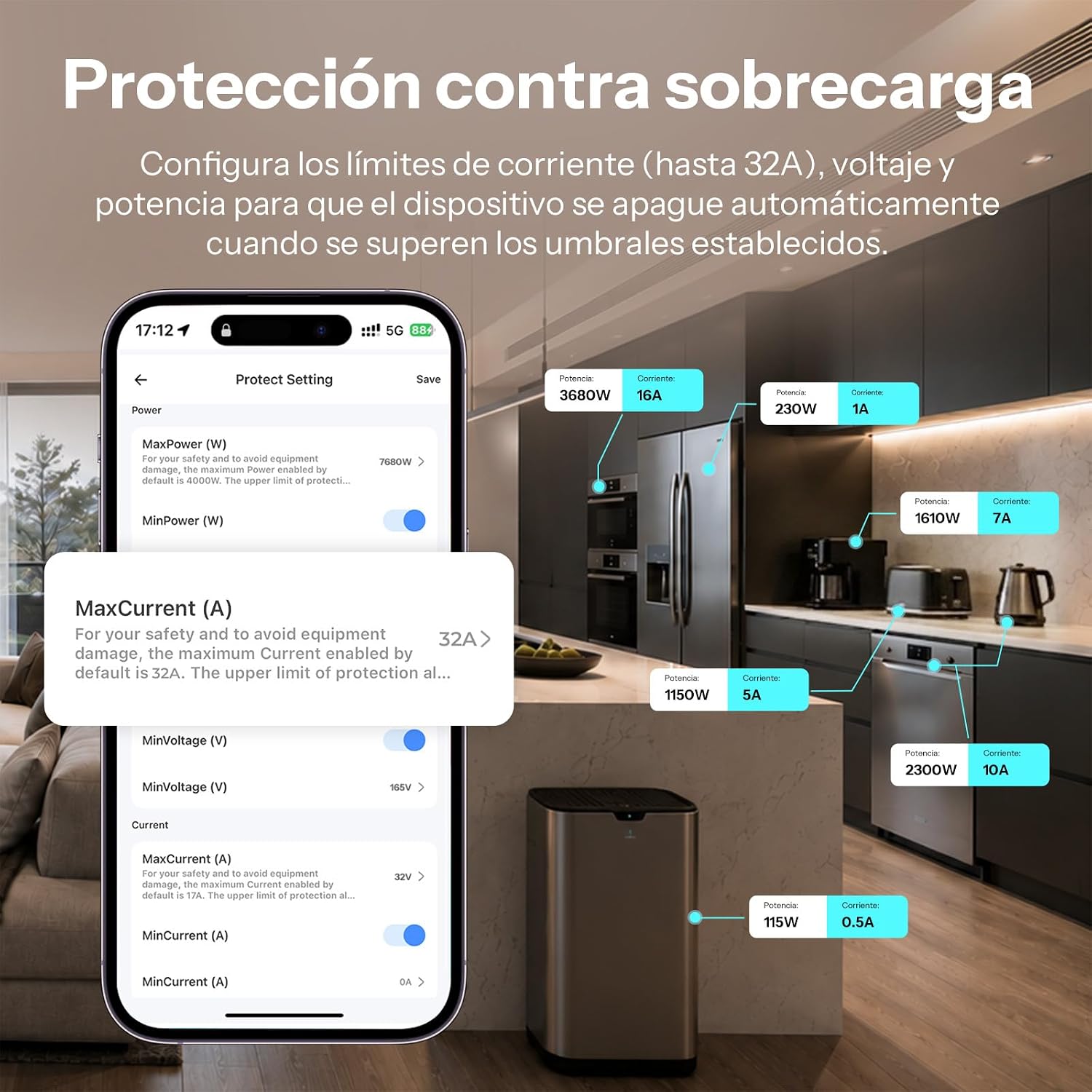Interruptor inteligente SONOFF Basic para riel DIN con Matter vía WiFi | BASIC-1GSP