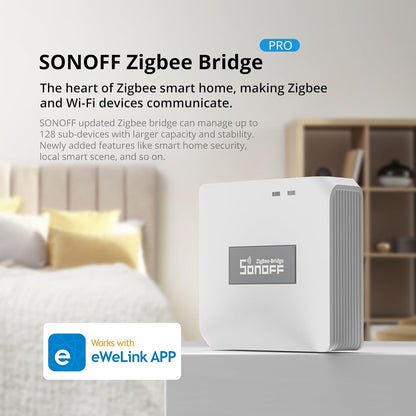 Hub Zigbee Bridge Pro Sonoff ZB Bridge-P