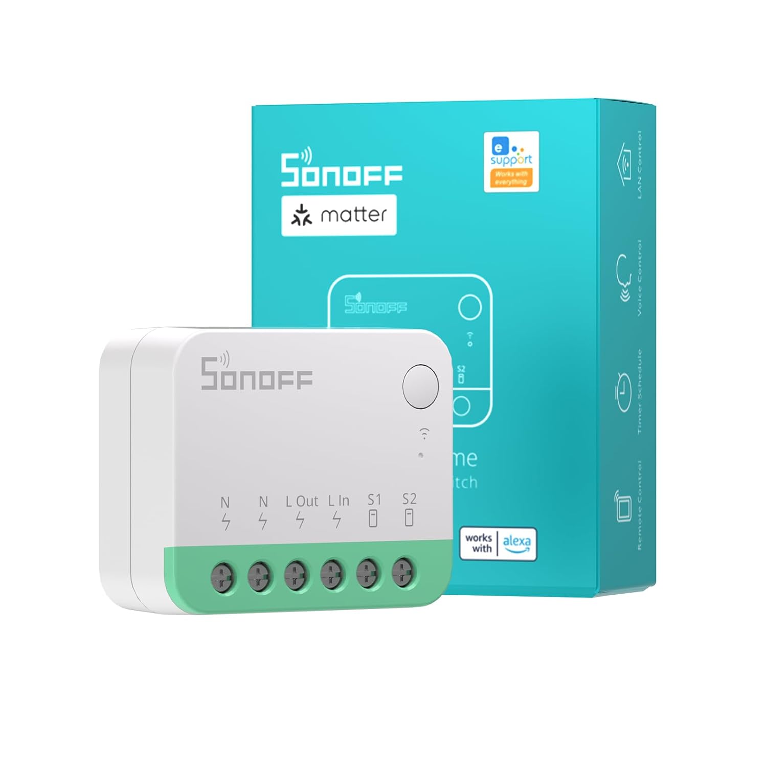 Interruptor inteligente Sonoff MINIR4M Wifi Matter