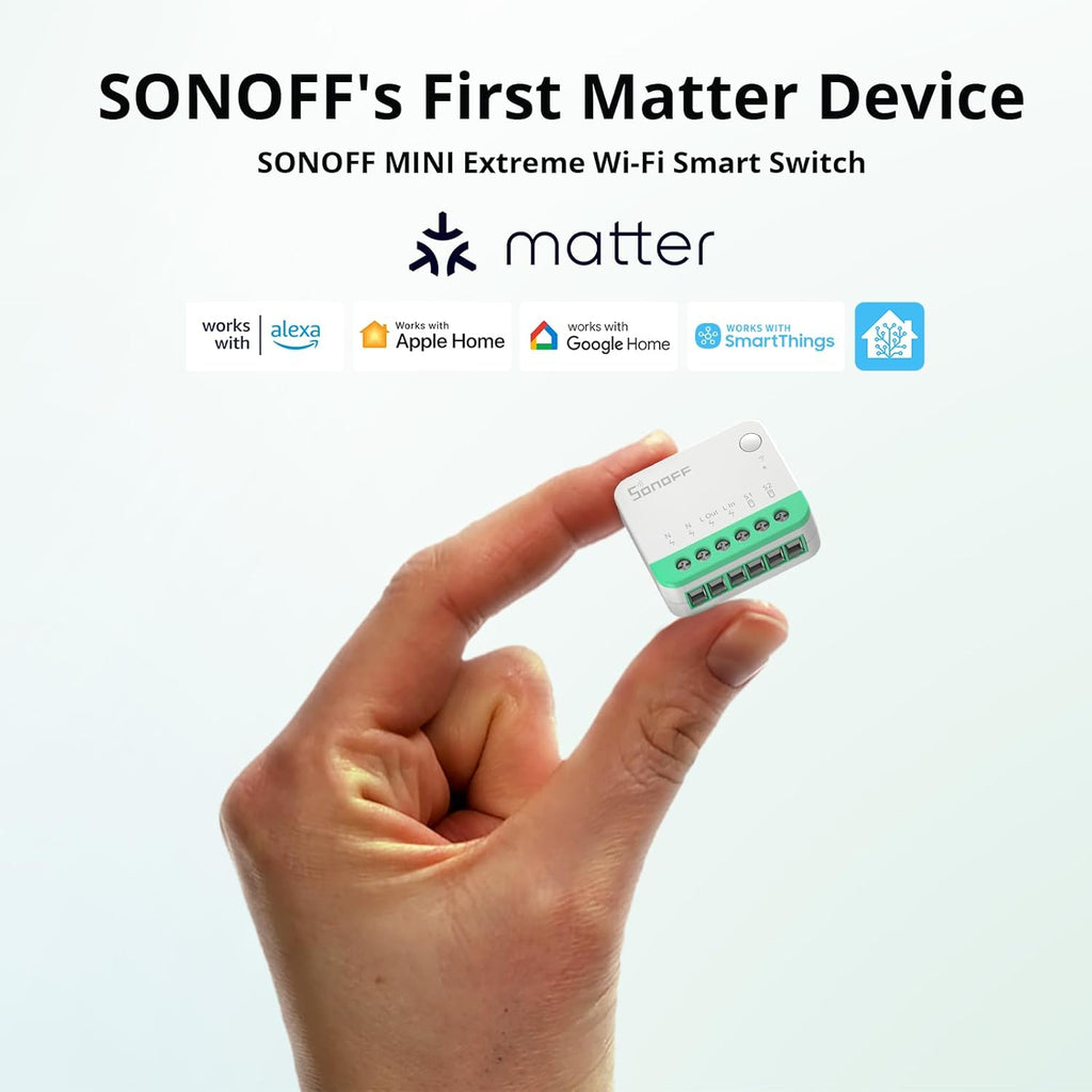 Interruptor inteligente Sonoff MINIR4M Wifi Matter