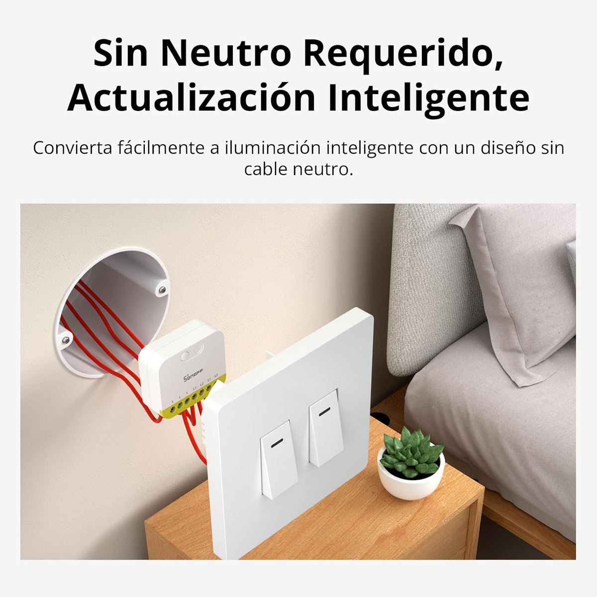 Interruptor Inteligente Zigbee SONOFF MINI DUO-L de 2 Canales | MINI-ZB2GS-L
