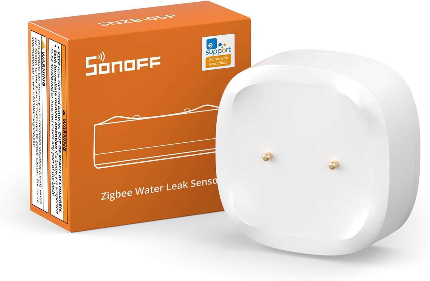 Sensor de fugas de agua Sonoff SNZB-05P Zigbee