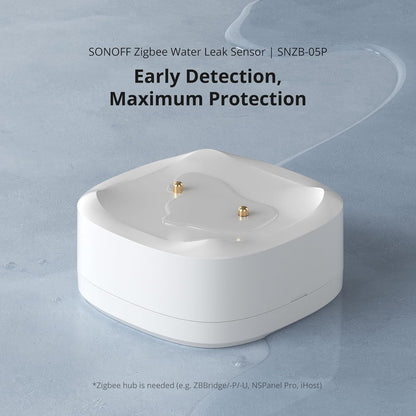 Sensor de fugas de agua Sonoff SNZB-05P Zigbee