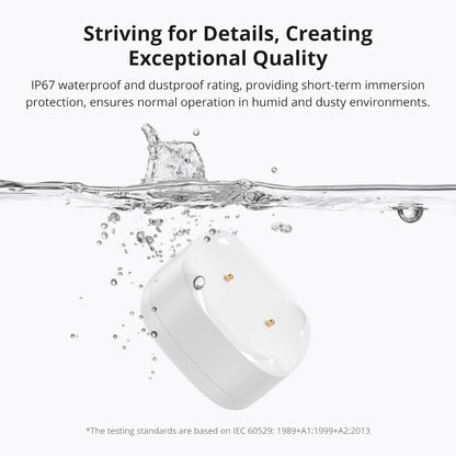Sensor de fugas de agua Sonoff SNZB-05P Zigbee