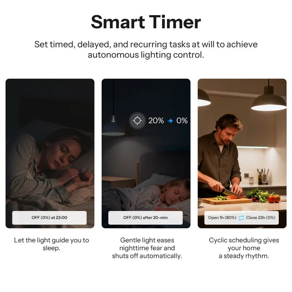 Interruptor Dimmer WiFi SONOFF MINI-DIM Matter | Atenuador Inteligente