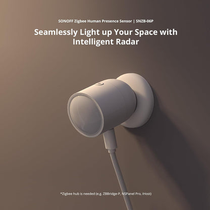 Sensor de presencia humana Zigbee Sonoff SNZB-06P