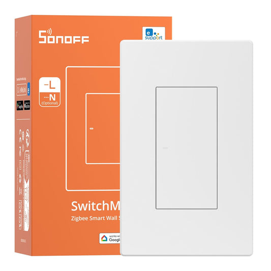 Interruptor de Pared Inteligente Sonoff ZBM5 ZIGBEE