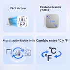 Sensor de temperatura y humedad Zigbee Sonoff SNZB-02D