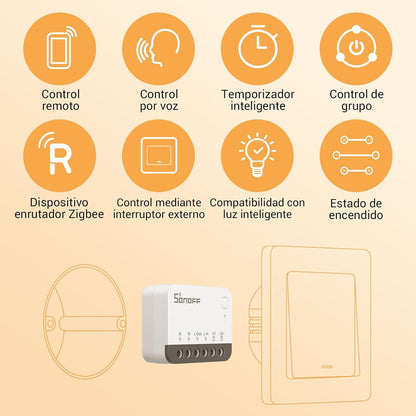 Rele Interruptor inteligente Sonoff ZBMINIR2 Zigbee