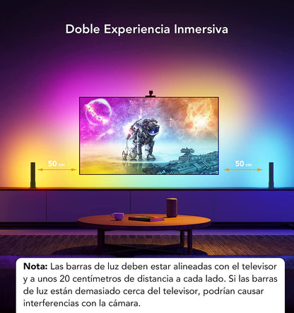 Govee Dreamview T1 Pro Tira Led Tv + Cámara + Barras De Luz