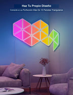 Paneles De Luz Triangulares Rgbic Govee Glide - Paquete De 10