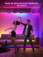 Tira de luces LED Govee RGBIC Basic Wi-Fi + Bluetooth